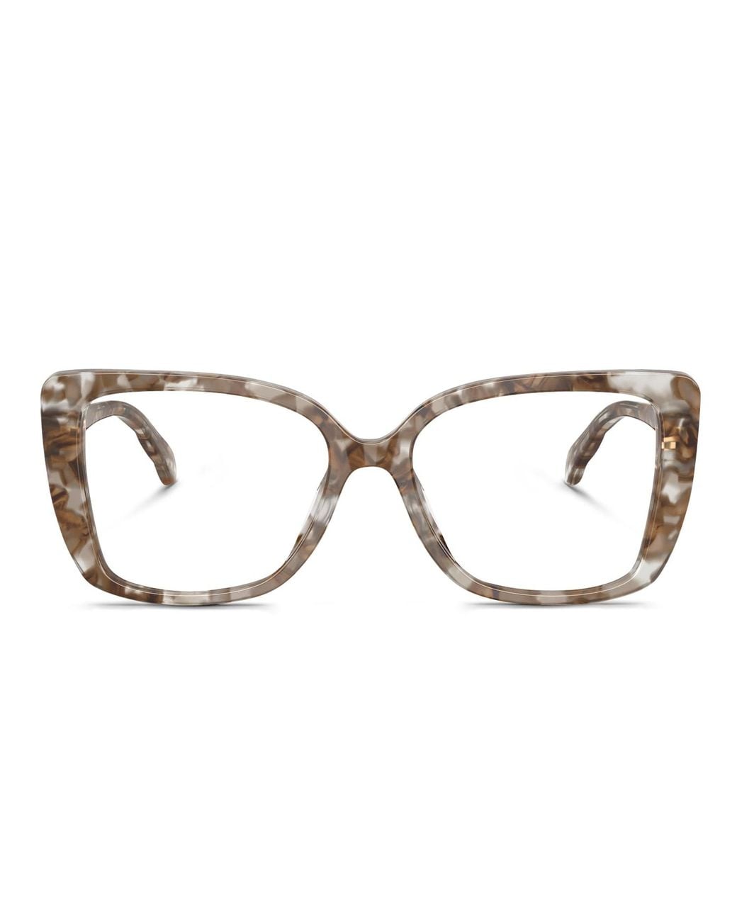 Tory Burch Multicolor 53Mm Square Optical Glasses