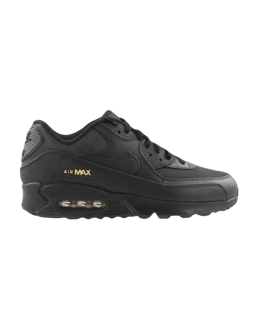Nike Air Max 90 Premium 'black Gold' for Men | Lyst
