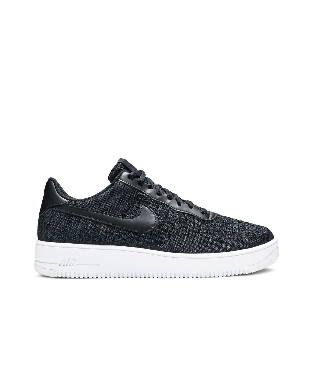 nike air force 1 flyknit 2.0 black white