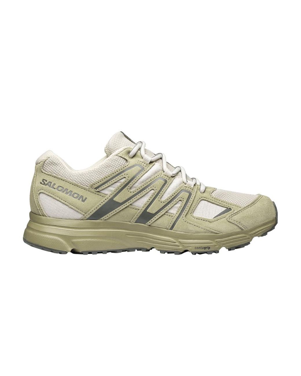 Salomon X-mission 4 Suede 'turtledove Moss Grey' in Green for Men | Lyst