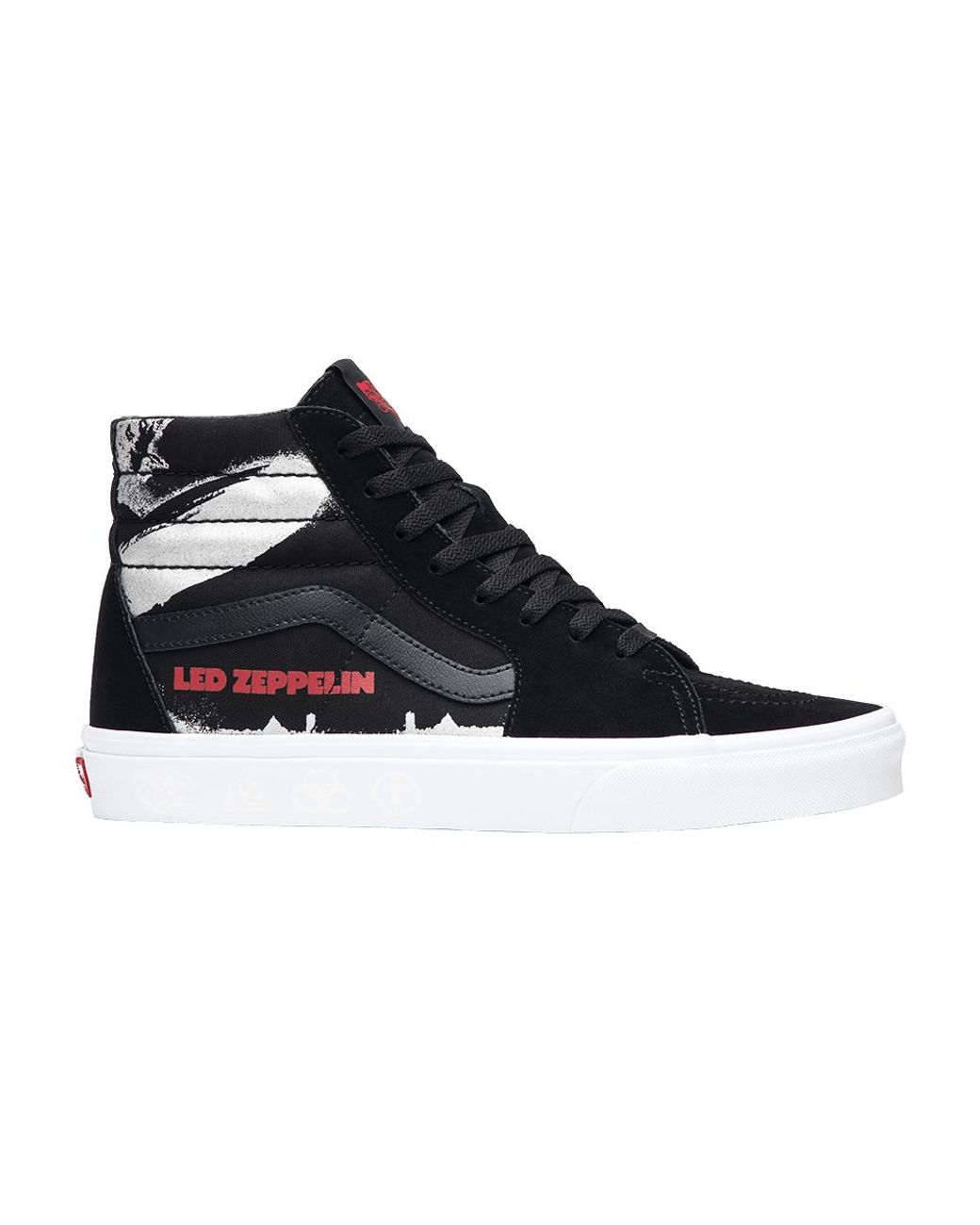 led zeppelin high top vans