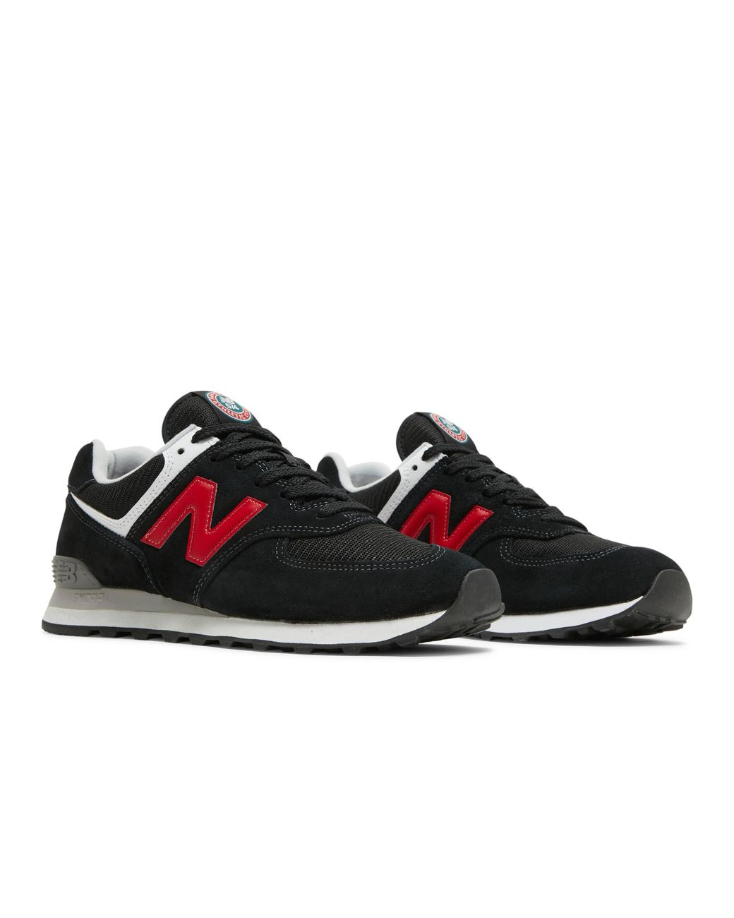 New Balance 574 Red' for Men | Lyst