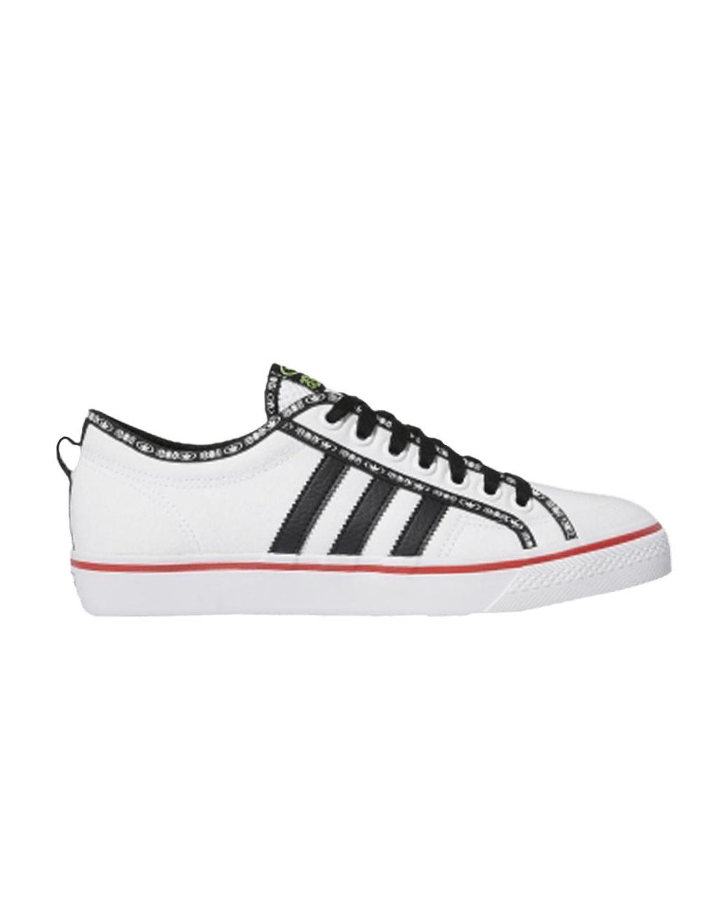 adidas Nizza 'white Vivid Red' in Brown for Men | Lyst