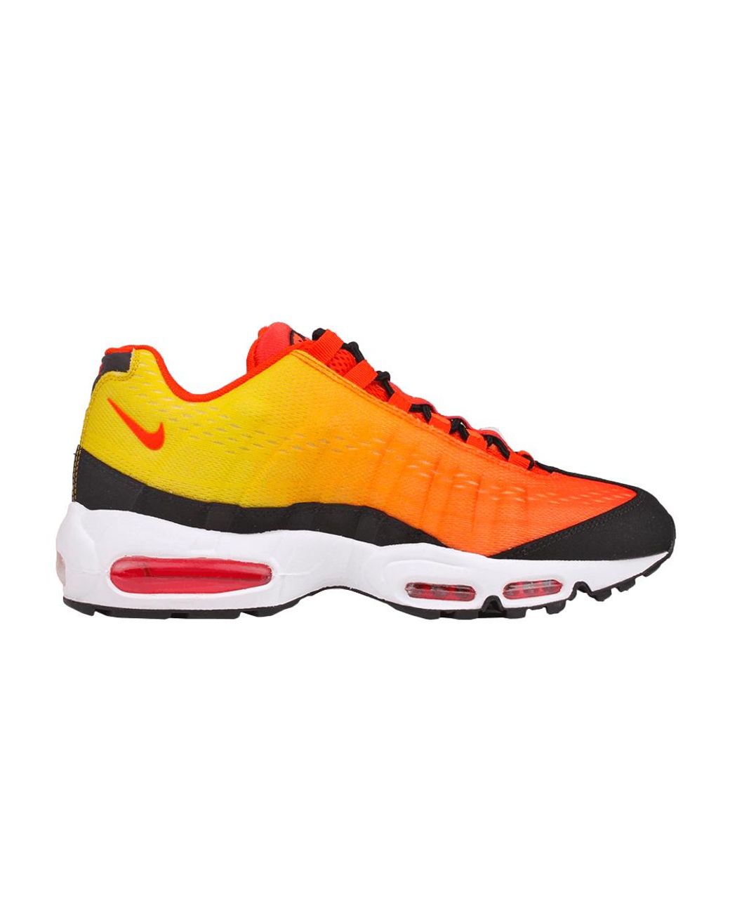 green and orange air max 95