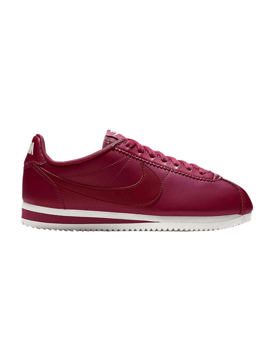 Nike Classic Cortez Leather 'wild Cherry' in Red | Lyst