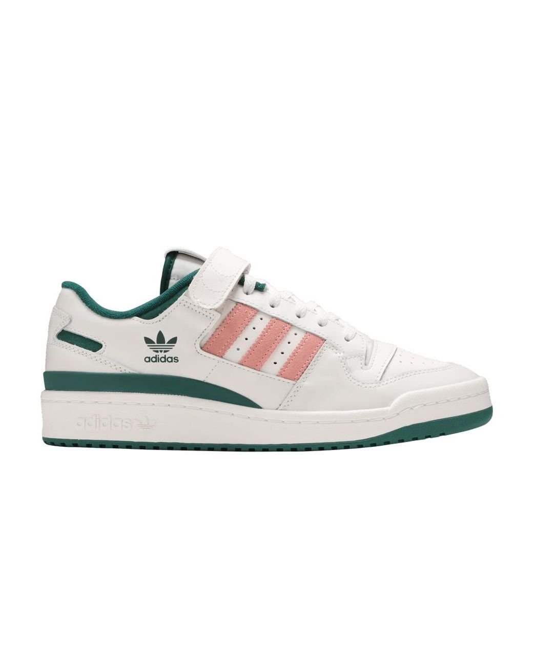 adidas Forum 84 Low 'collegiate Green Glow Pink' in White for Men | Lyst