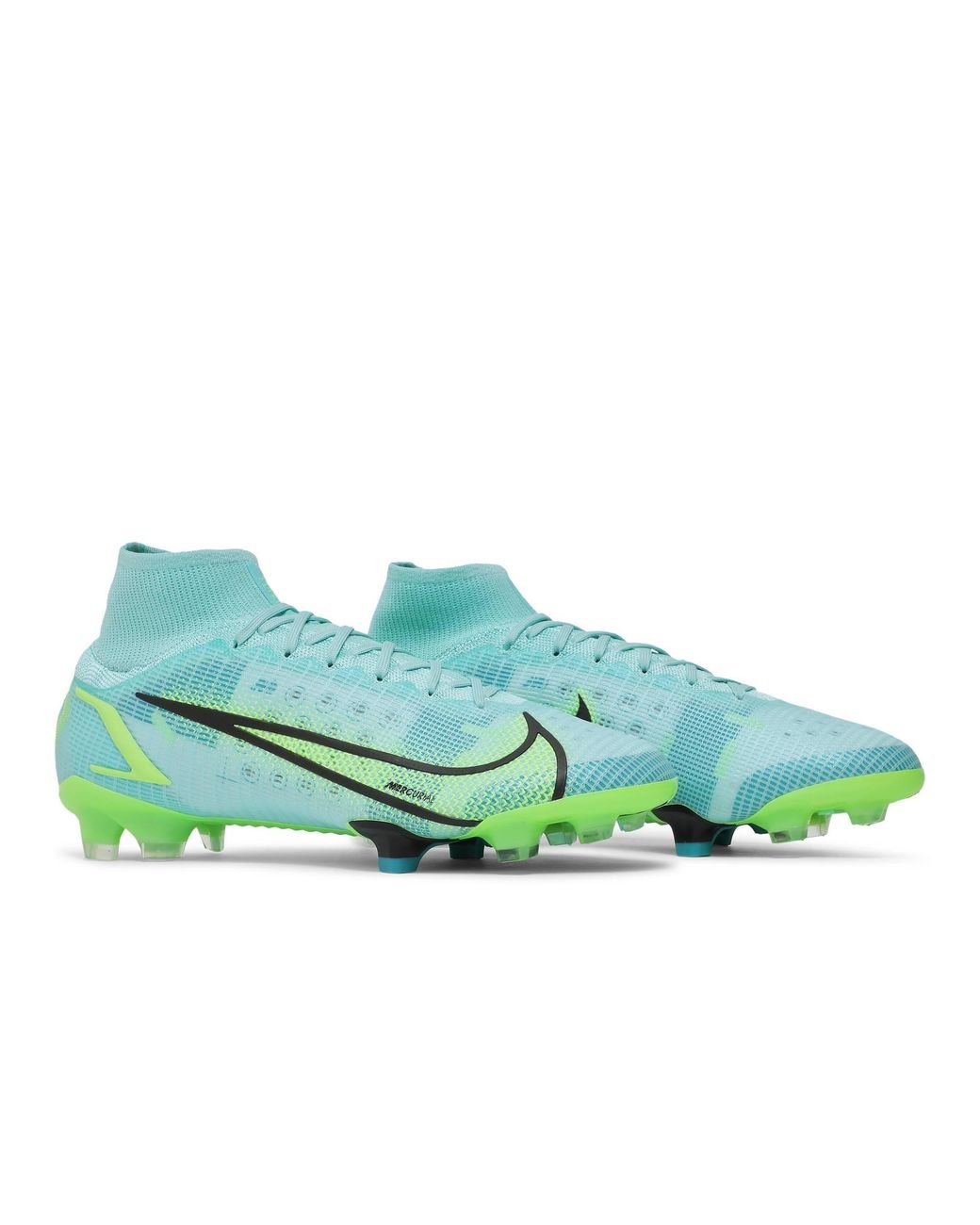 Nike Mercurial Superfly 8 Elite AG Dynamic Turq Lime Glow