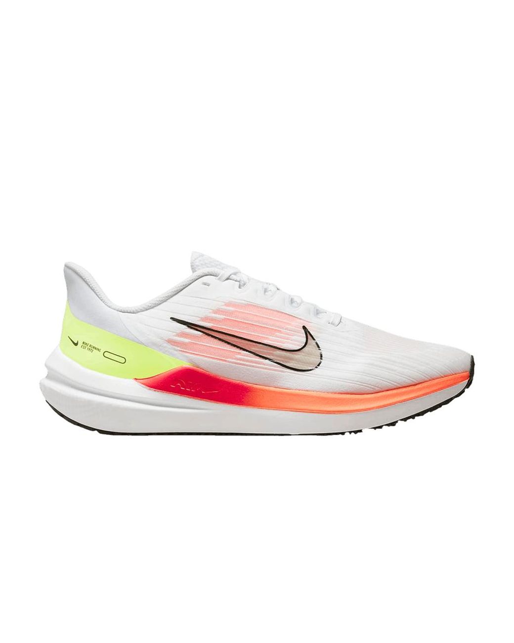 Nike Air Winflo 9 'white Bright Crimson' in Pink for Men | Lyst