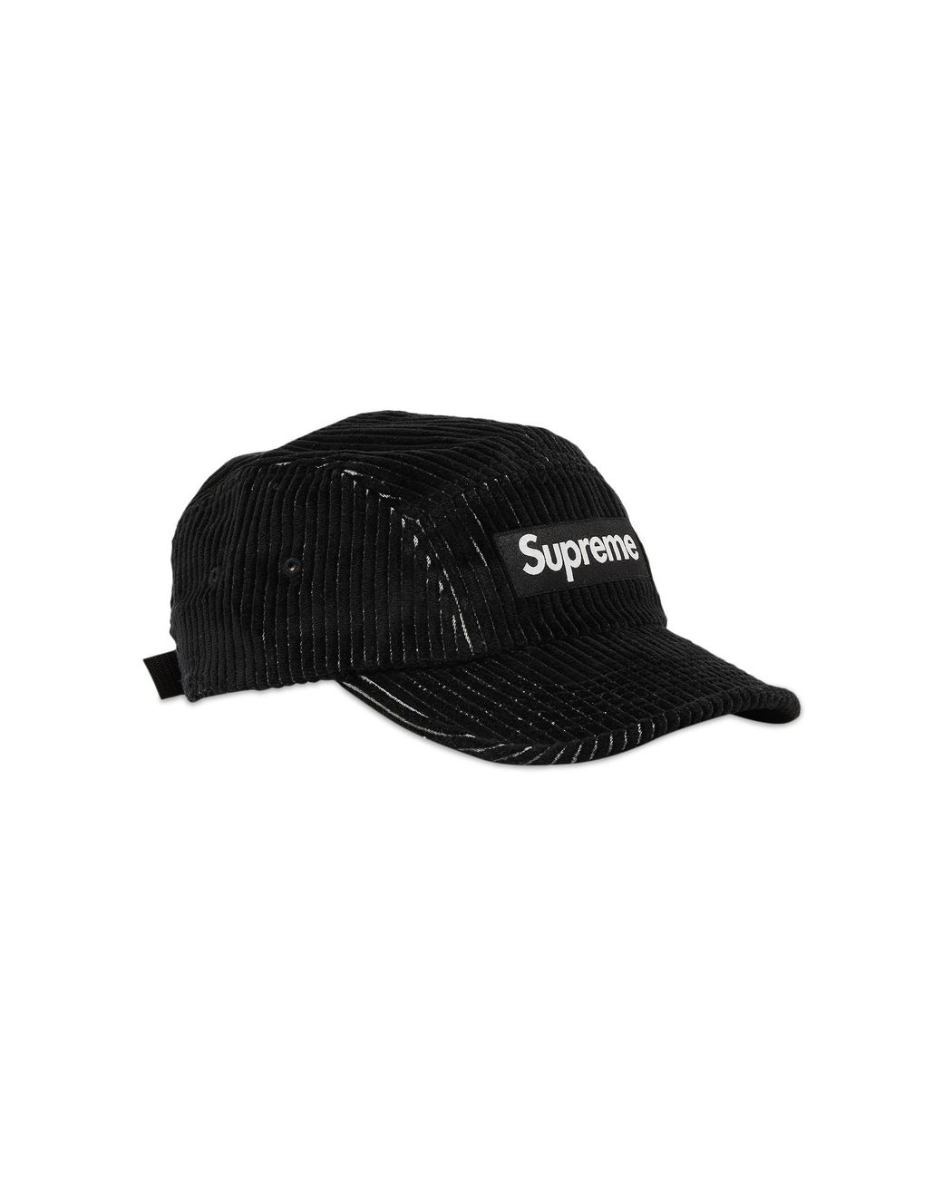 Supreme 2-tone Corduroy Camp Cap 'black' for Men | Lyst