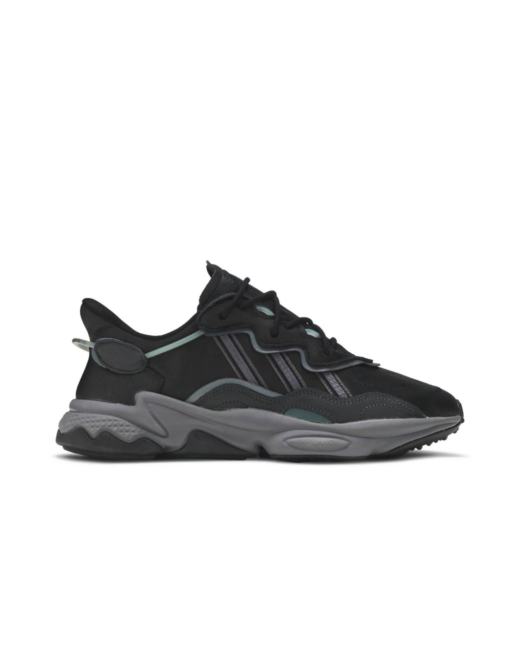 ozweego black reflective