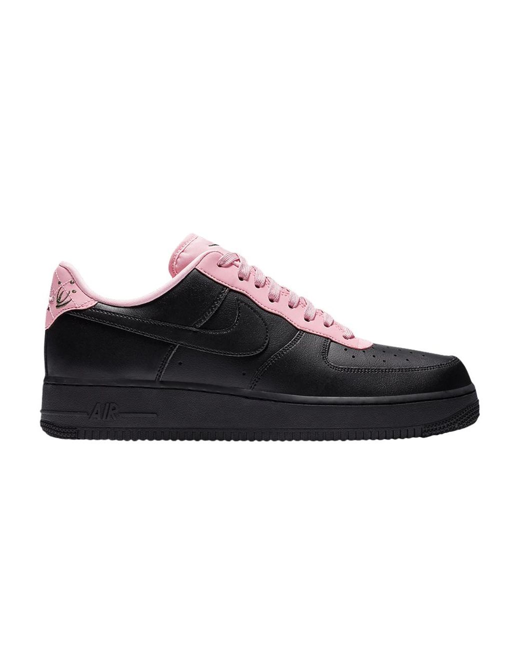 Nike Air Force 1 '07 Lv8 'black Pink Quilted Heel' for Men | Lyst