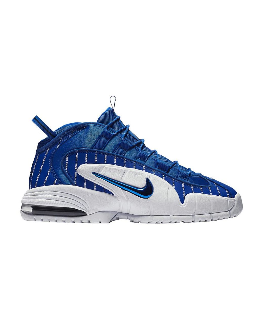 Nike Leather Air Max Penny Basketball Shoes in Blue for Men Save 33