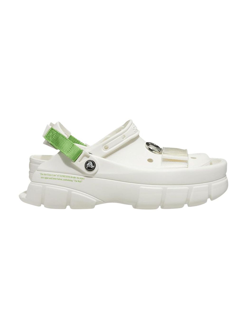 Crocs™ Sankuanz X Clog 'white Green' for Men | Lyst