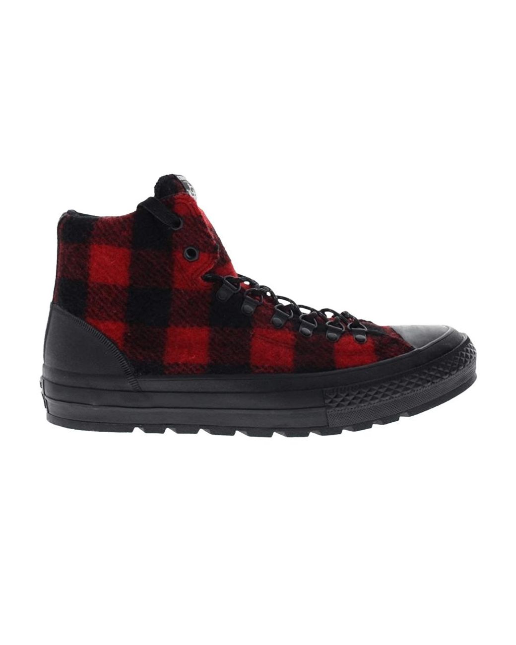 Converse Woolrich X Chuck Taylor All Star Street Hiker High 'plaid' in Red  for Men | Lyst