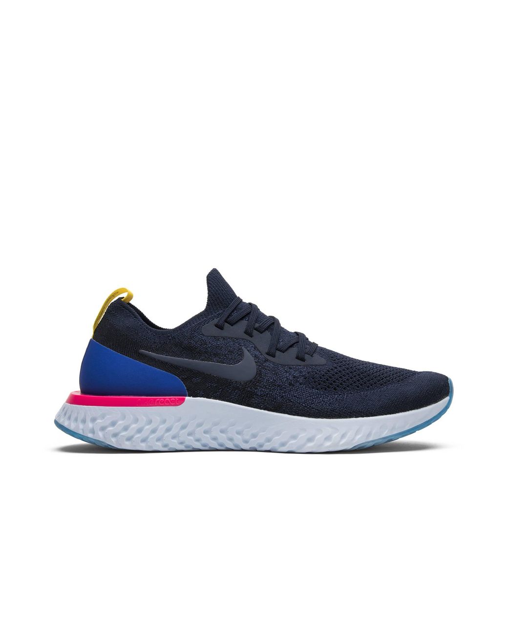 Nike Epic React Flyknit 'college Navy' in Blue for Men | Lyst
