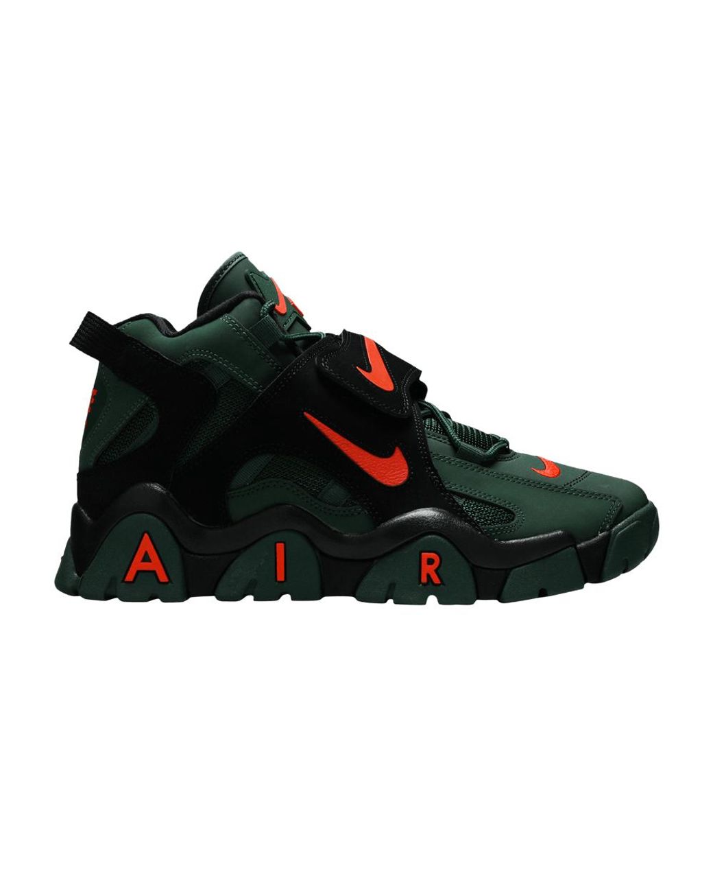nike air barrage orange and green