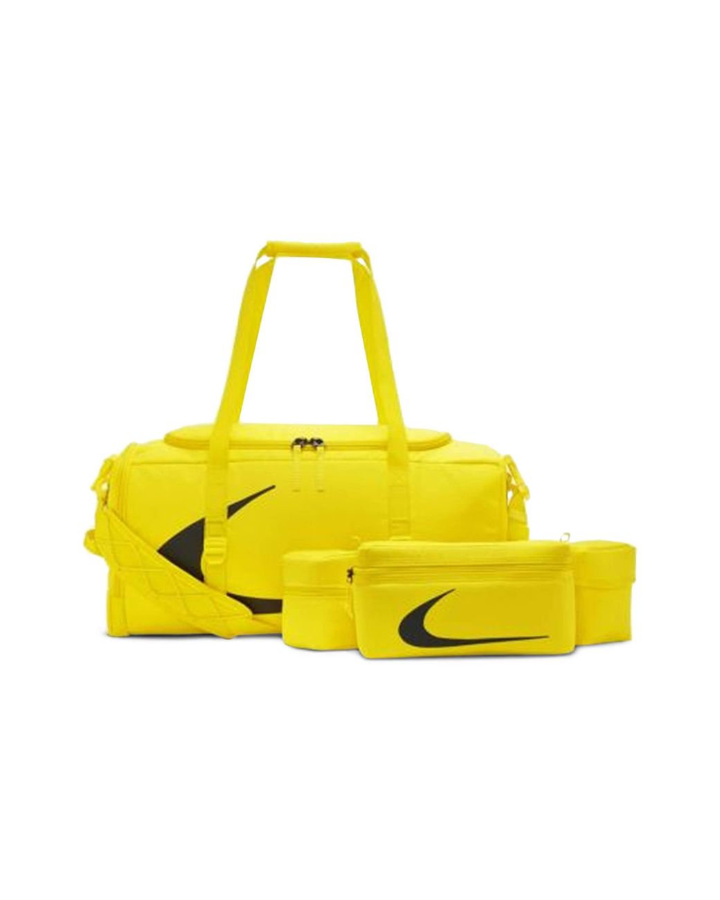 Nike X Off-white Duffle/waist Bag Combo 'opti Yellow' for Men | Lyst