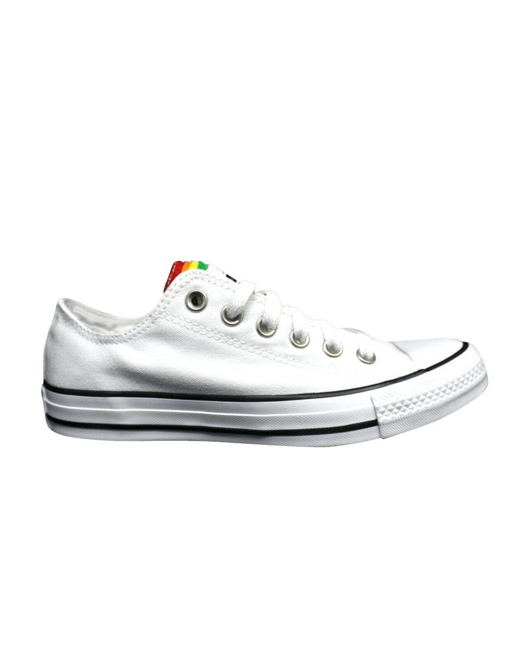 Converse Chuck Taylor All Star Multi Tongue 'rainbow' in White for Men |  Lyst
