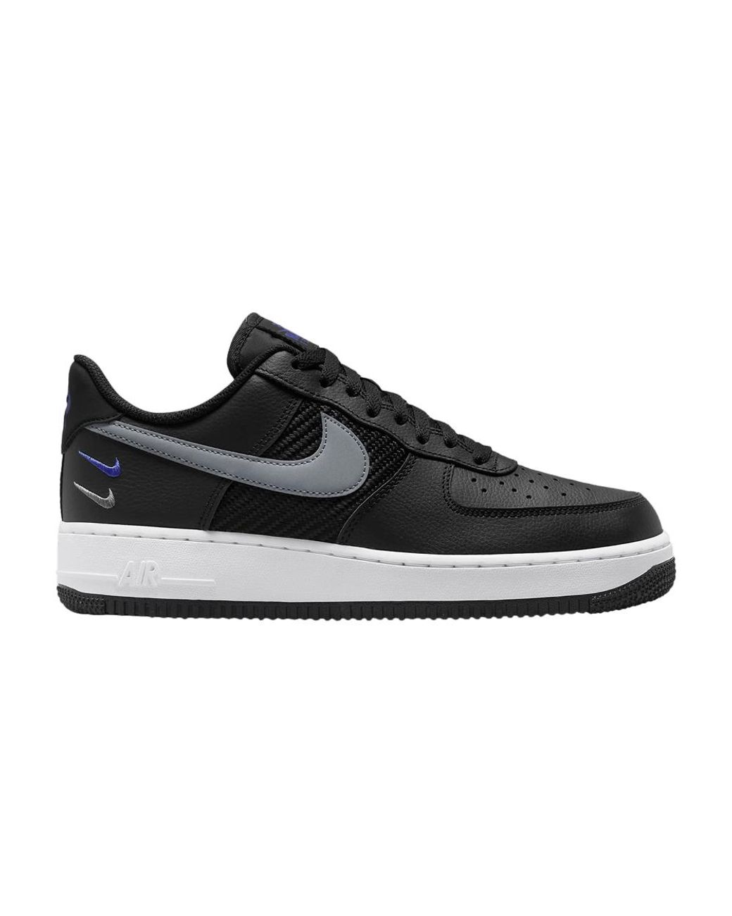 Nike Air Force 1 '07 'double Swoosh - Black Racer Blue' for Men | Lyst