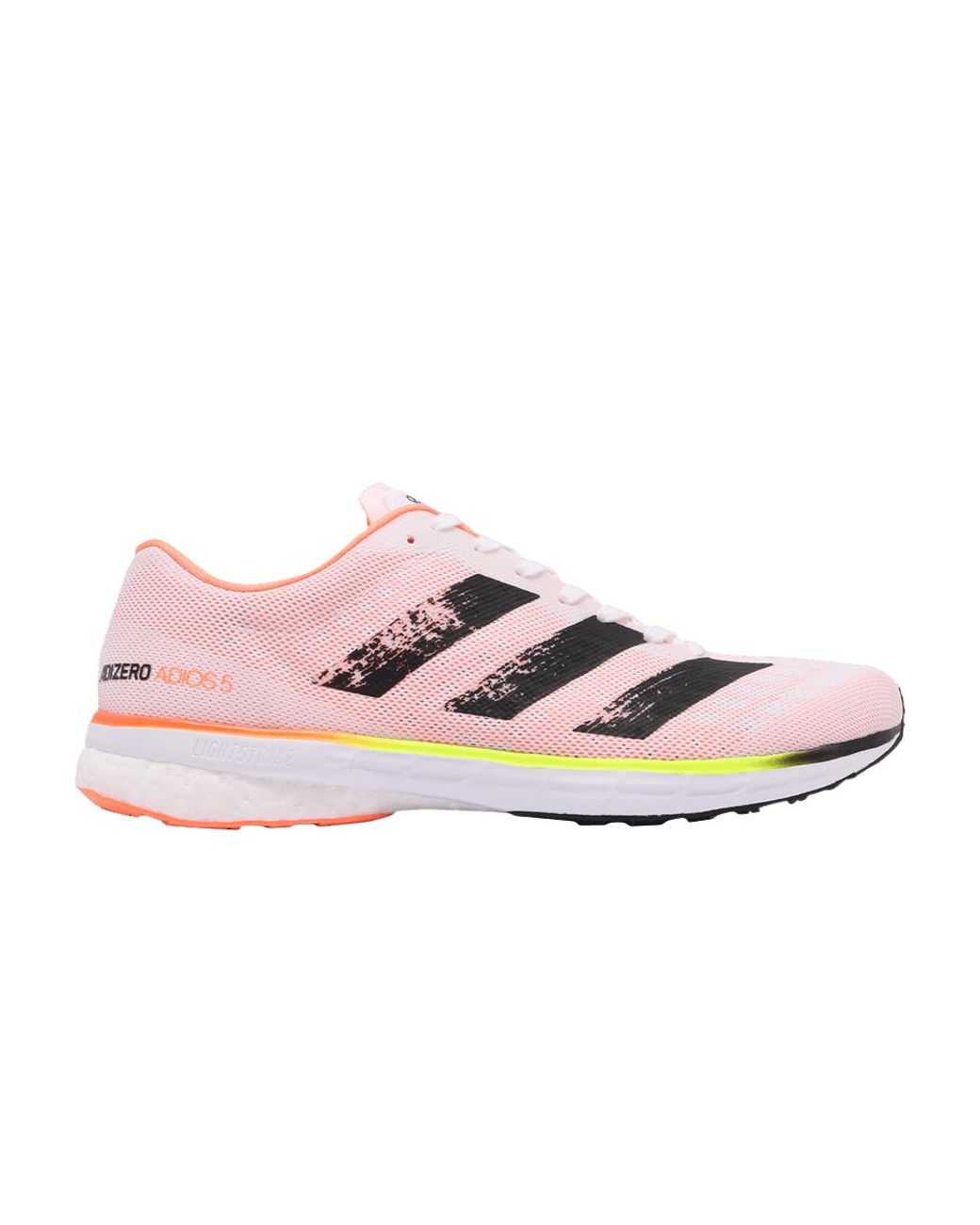 adidas Adizero Adios 5 'white Orange' in Pink for Men | Lyst