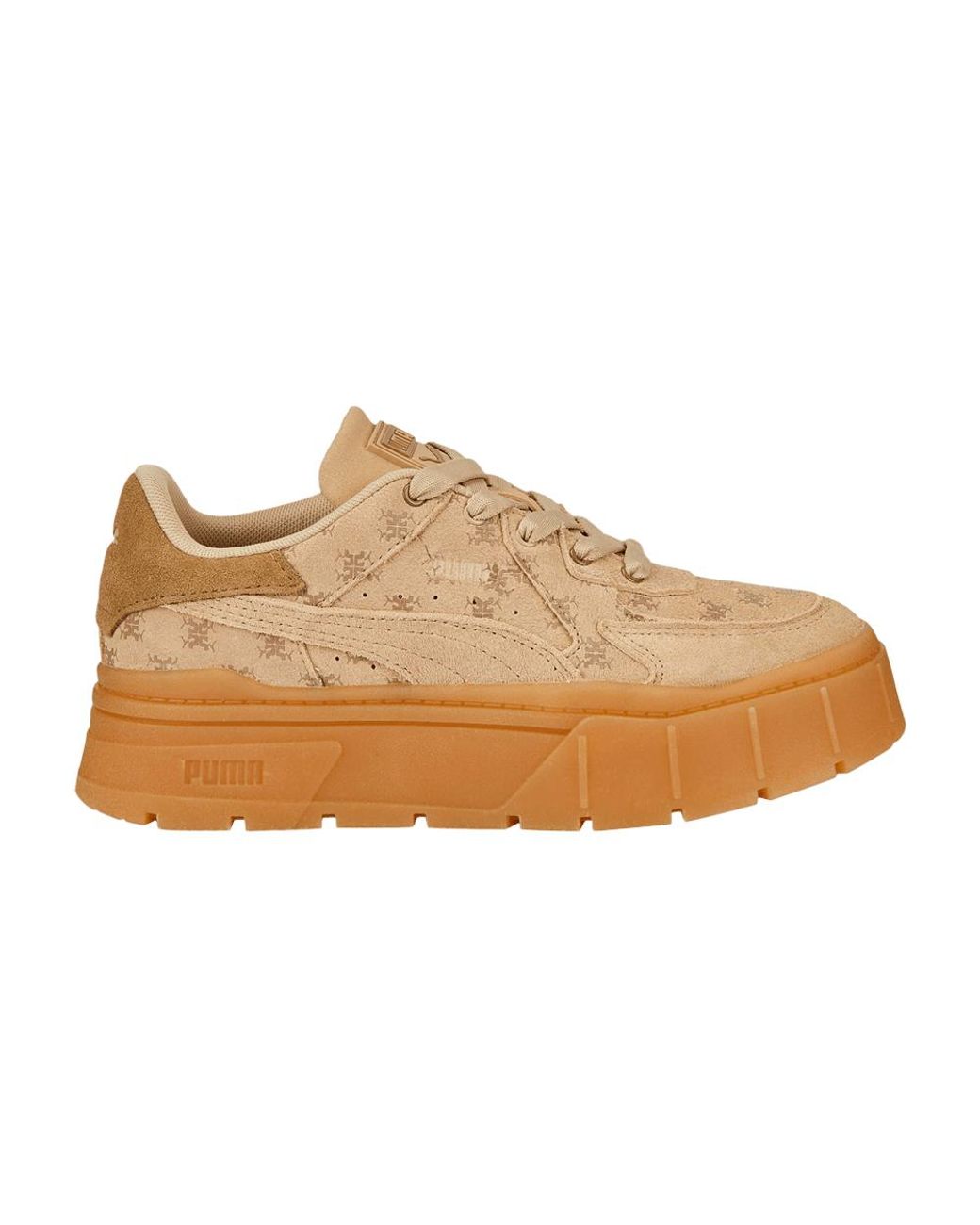 PUMA Mayze Stack Edgy T7 'light Sand' in Natural | Lyst