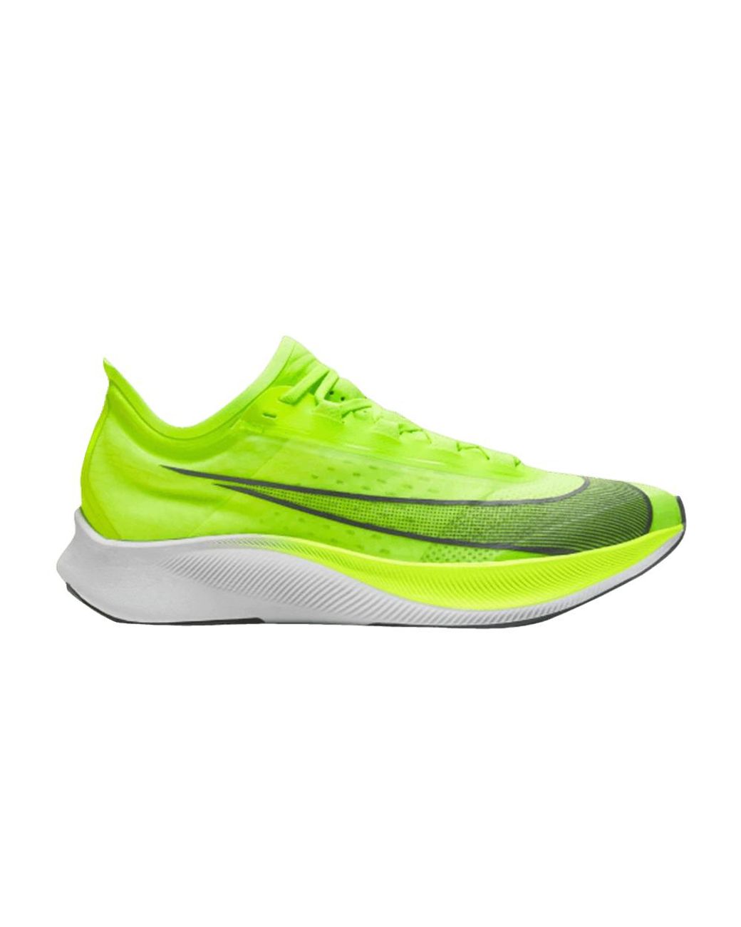 Nike Zoom Fly 3 in Yellow for Men - Lyst