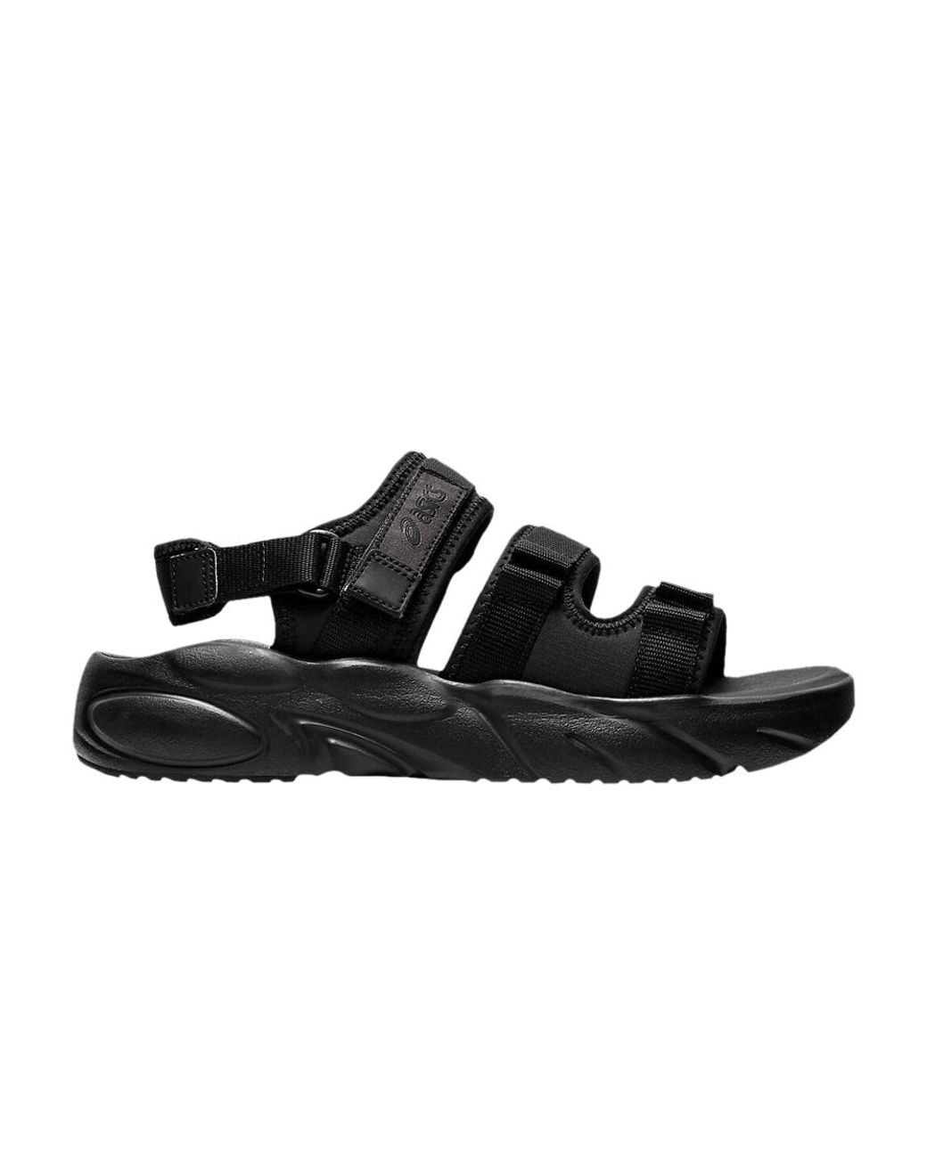 Asics Gel Bondal Sandals 'triple Black' | Lyst