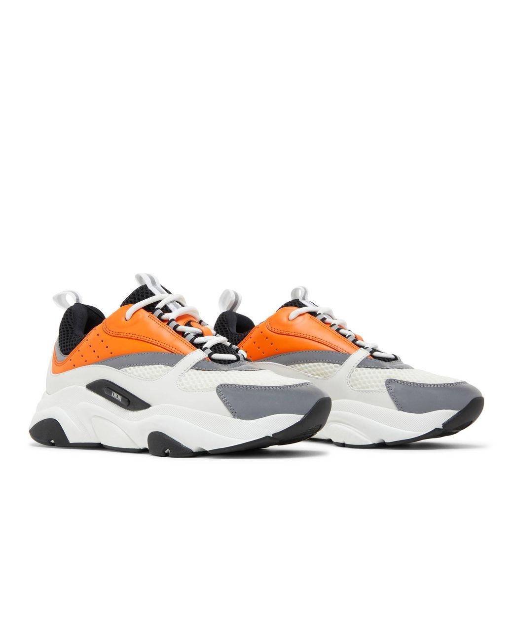 orange dior sneakers