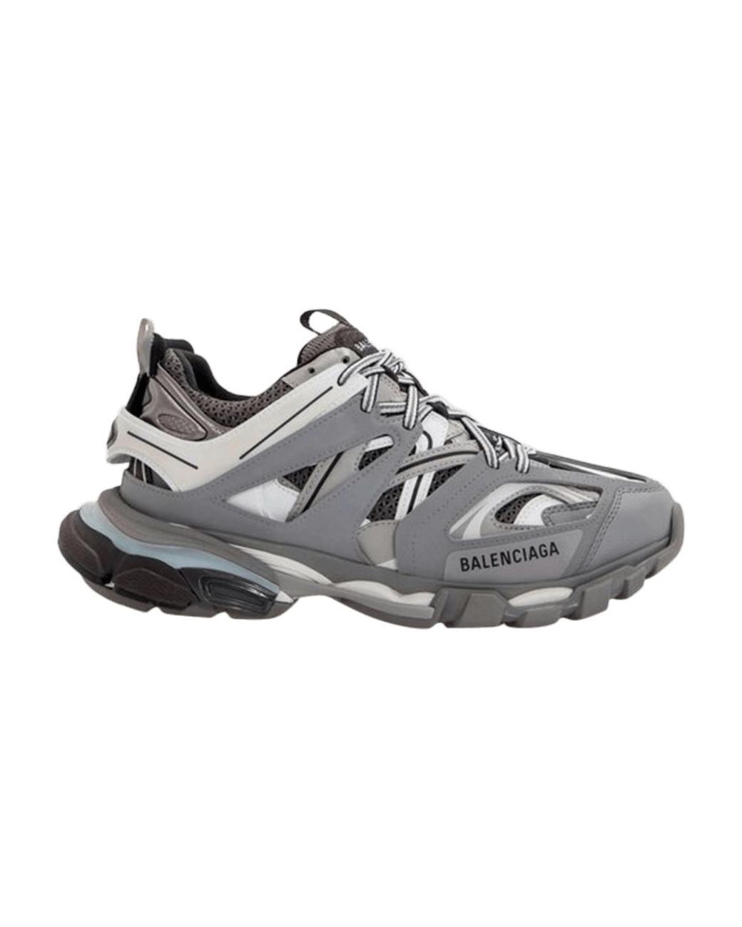 Balenciaga Track Sneaker 'grey White' in Gray for Men | Lyst