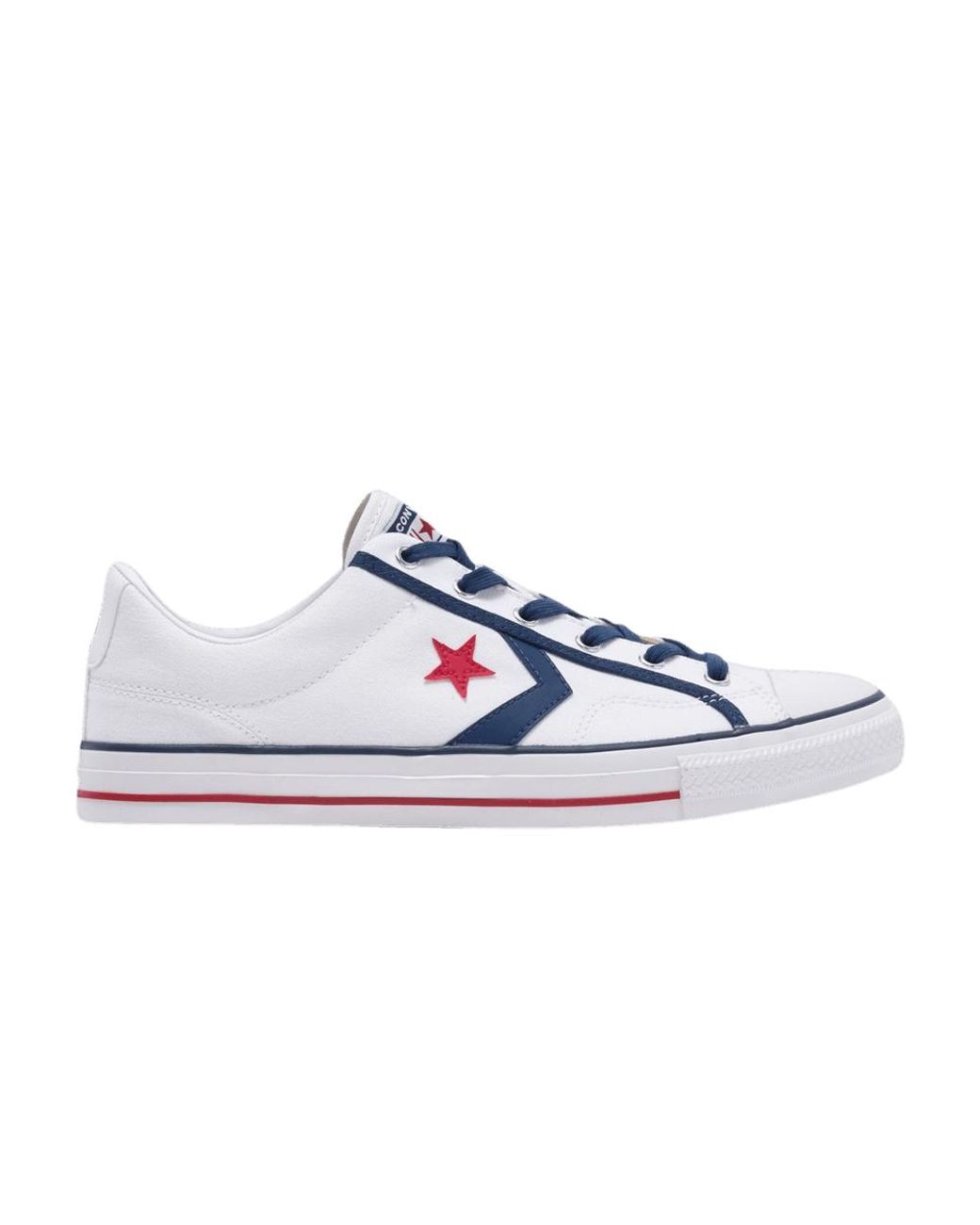 Converse Star Player Low 'white Navy' in Blue for Men | Lyst