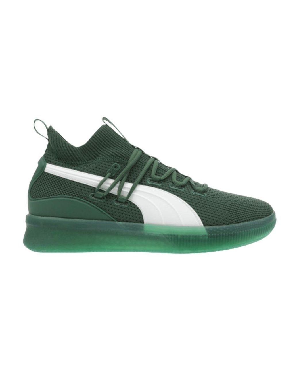 puma clyde court green