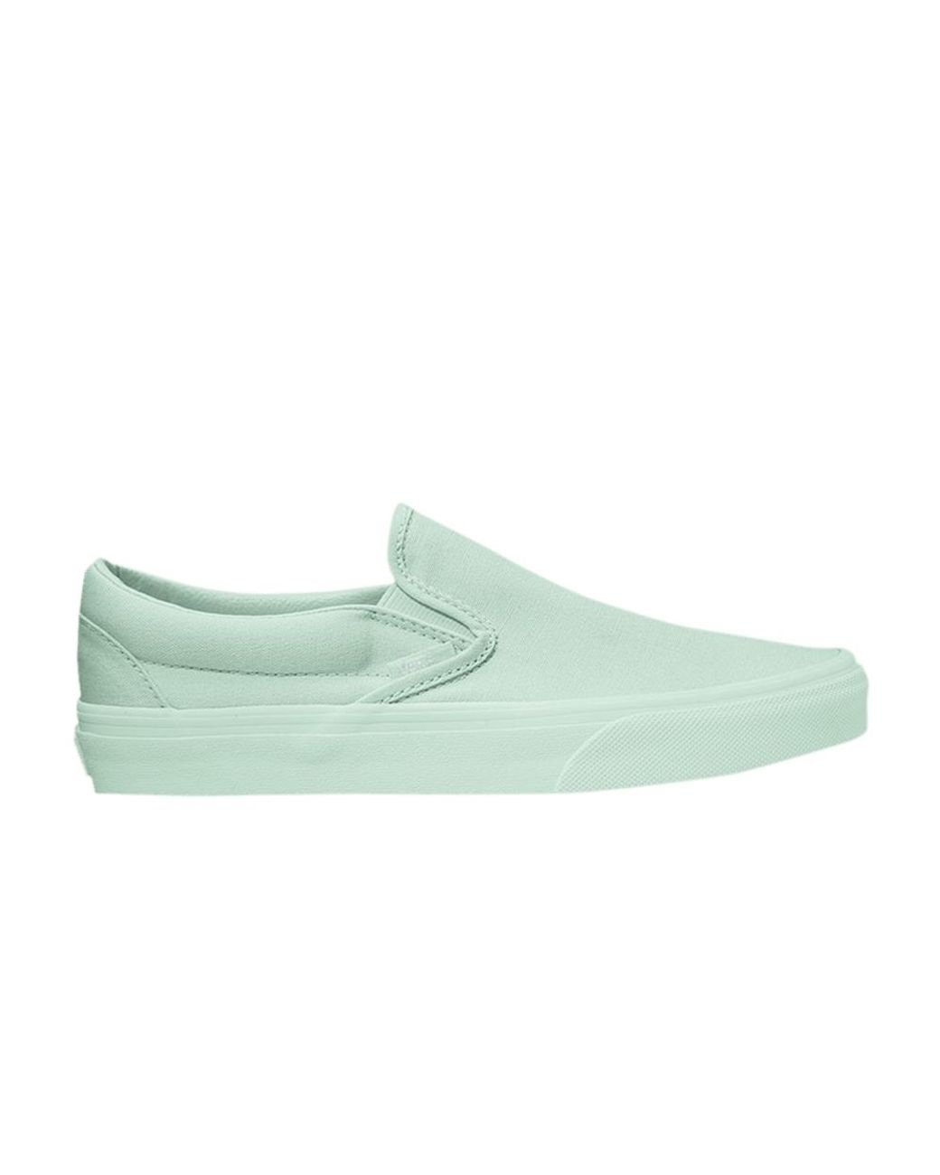 Vans Classic Slipon in Green for Men Lyst