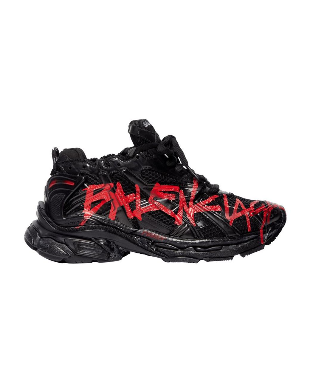 Balenciaga Runner Sneaker 'graffiti - Black Red' for Men | Lyst