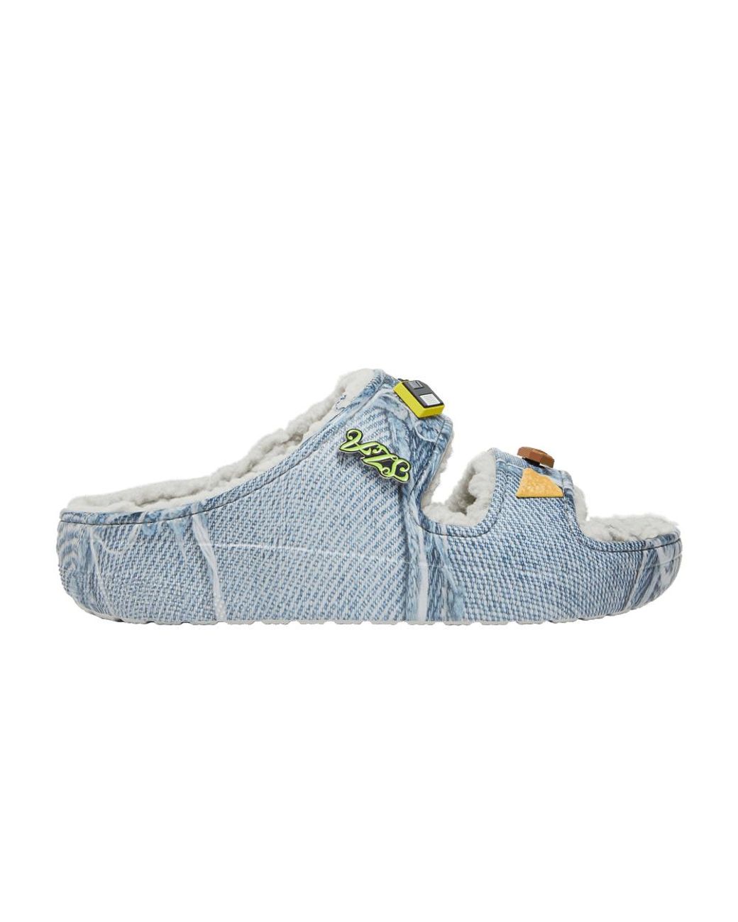 Crocs™ Sza X Classic Cozzzy Sandal 'denim' in Blue for Men | Lyst