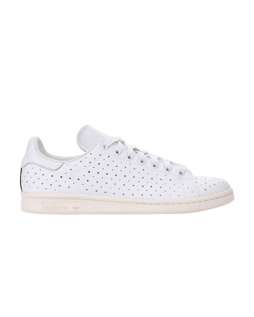 adidas Stan Smith 'white Perforated' for Men | Lyst