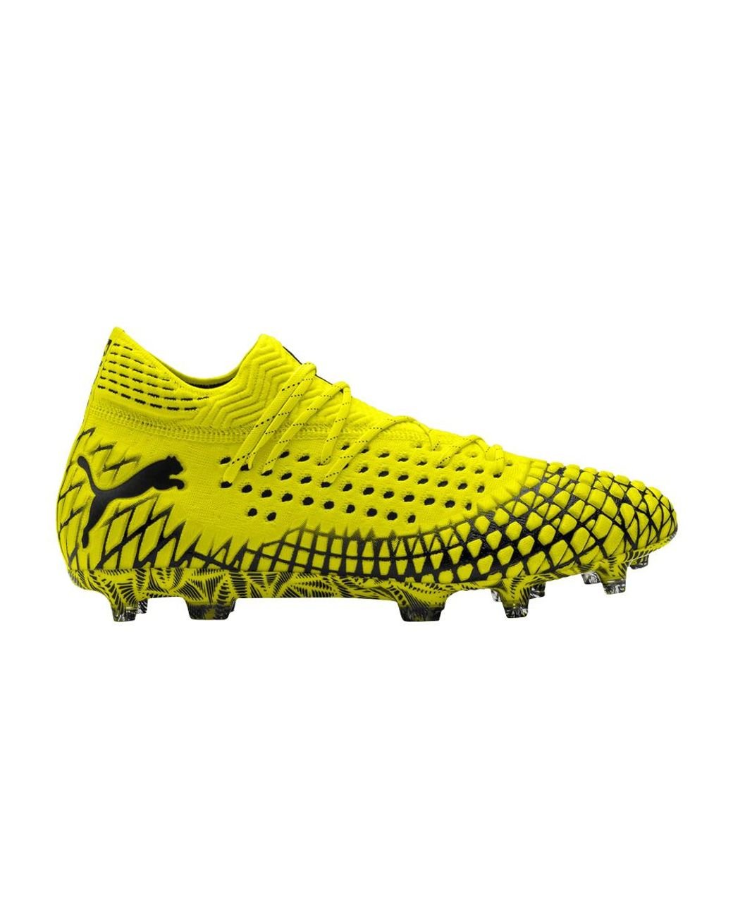PUMA Future 4.1 Netfit Fg Ag 'rush Pack' in Yellow for Men | Lyst
