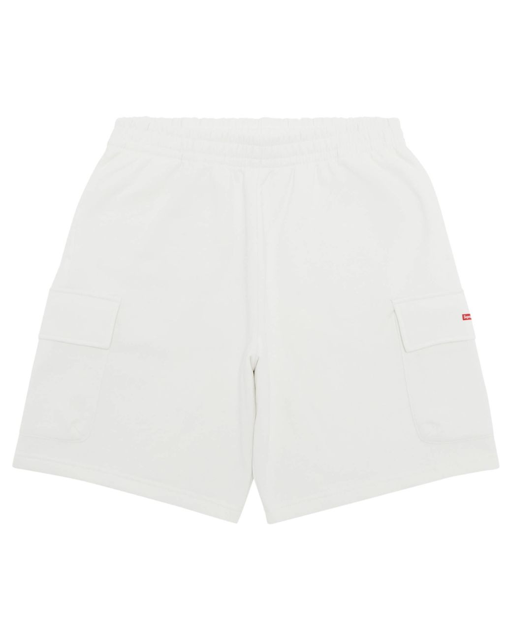 Supreme Small Box Baggy Cargo Sweatshort 'white' for Men | Lyst