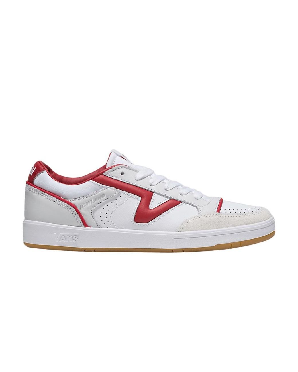 Vans Lowland Cc #39 white Court Red #39 for Men Lyst Vans Lowland Cc #39 white Court Red #39 for Men Lyst