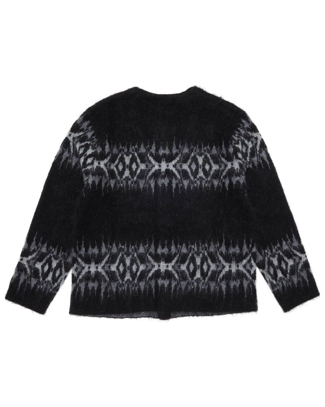 Supreme Men's Abstract Stripe Cardigan 'black'