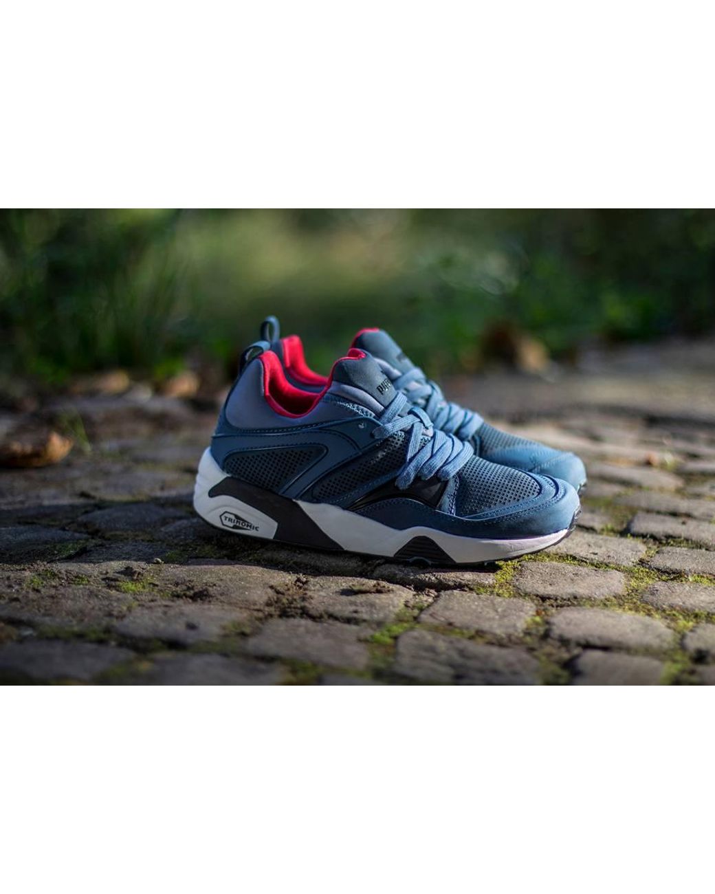 PUMA Trinomic Blaze Tech in Blue for Men | Lyst