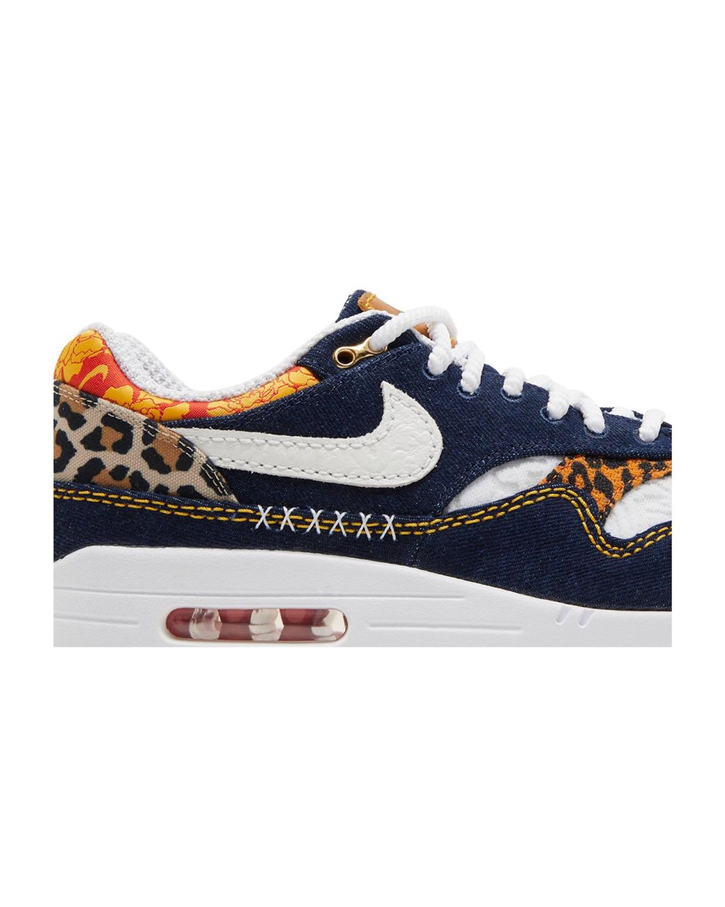 Nike Air Max 1 Premium 'denim Leopard' in Blue for Men | Lyst