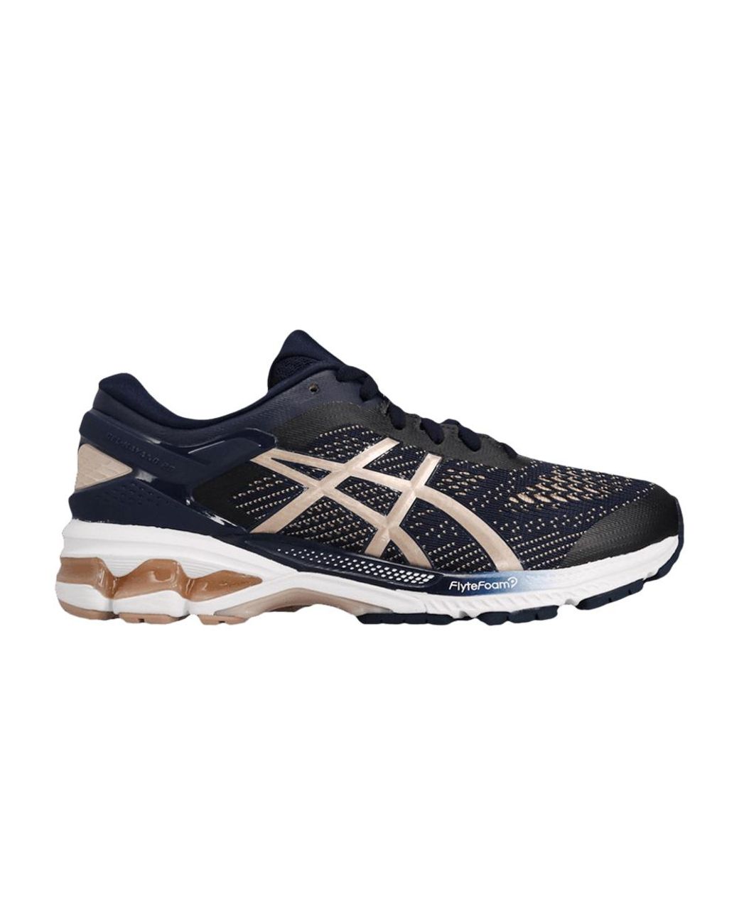 Asics Gel Kayano 26 Wide 'midnight Frosted Almond' in Blue | Lyst