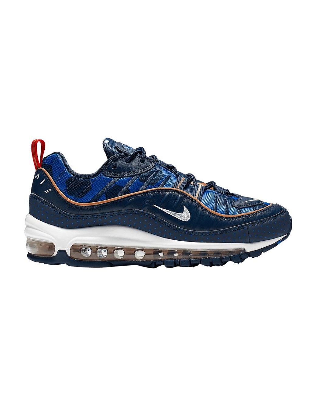 Mevrouw Lach golf Nike Air Max 98 Premium 'unité Totale' in Blue | Lyst