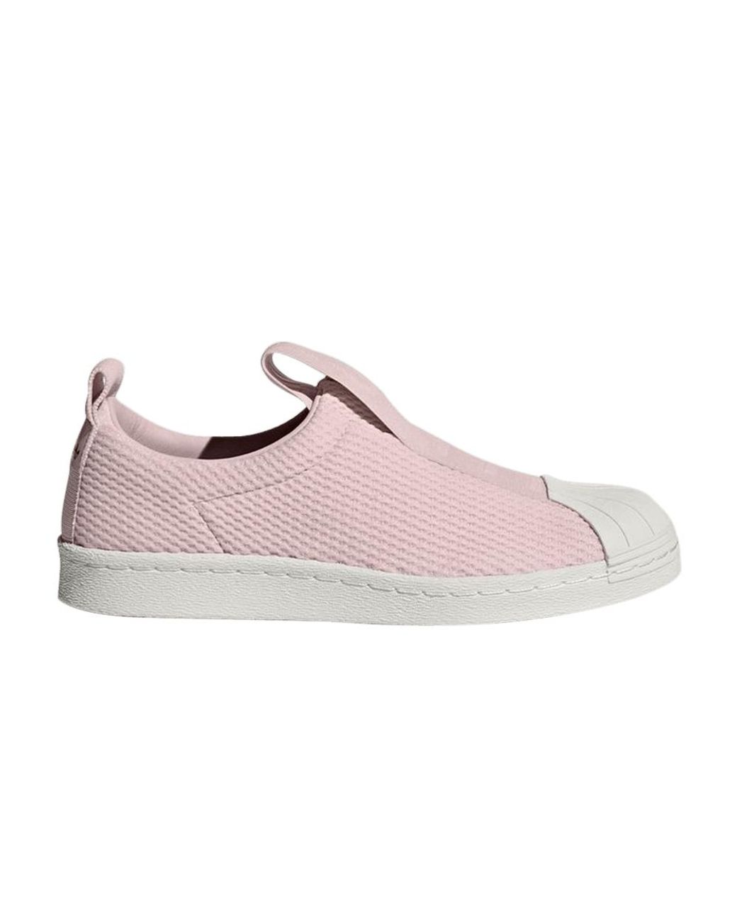 adidas Superstar Slip-on in Pink | Lyst