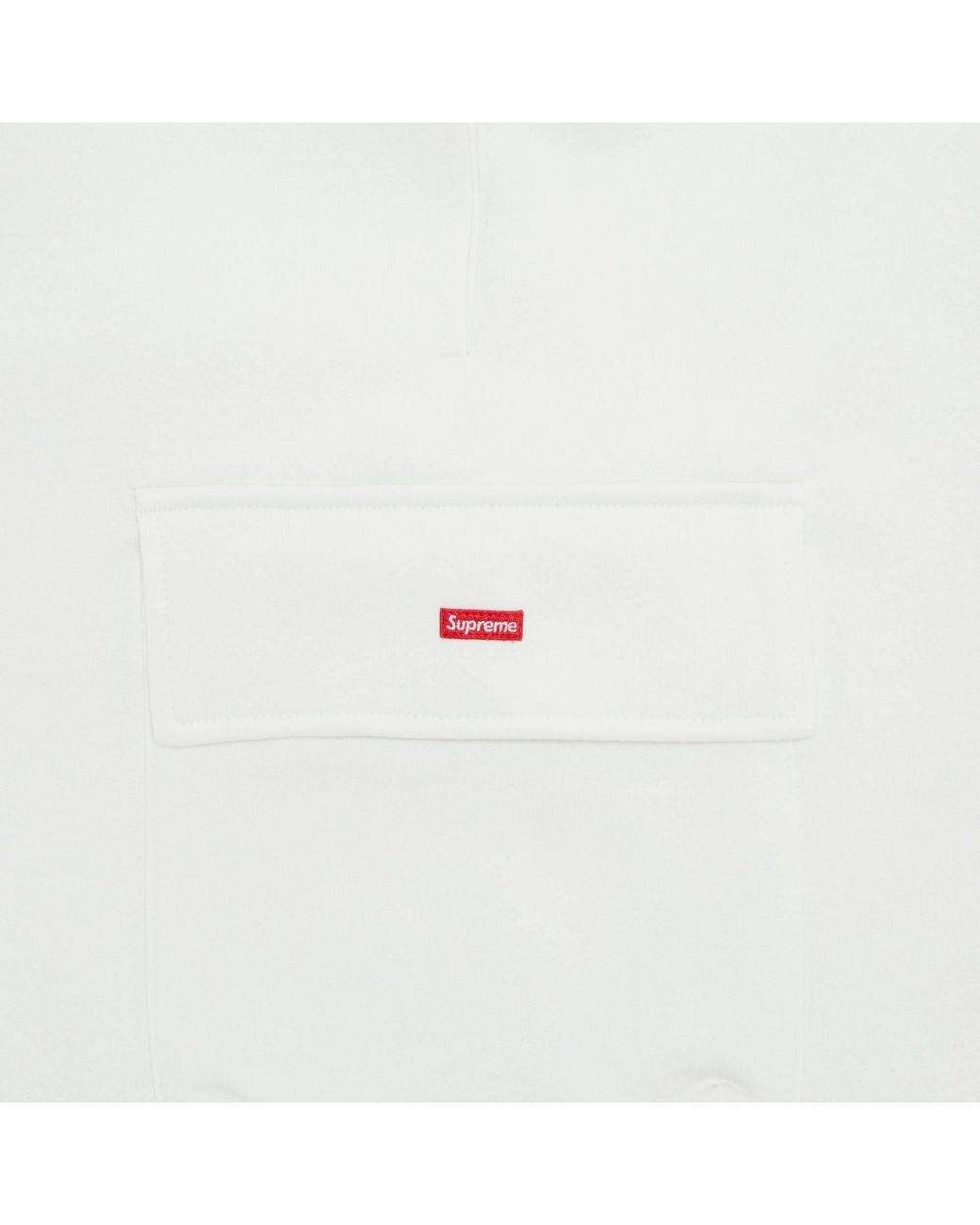 Supreme Small Box Baggy Cargo Sweatshort 'white' for Men | Lyst