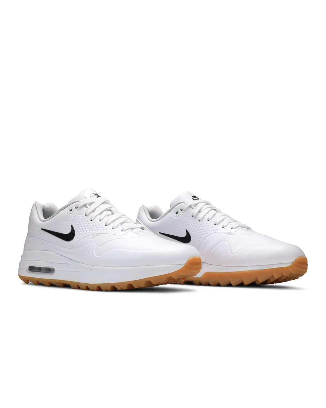 Nike Air Max 1 Golf 'white Gum - Black Swoosh' for Men | Lyst