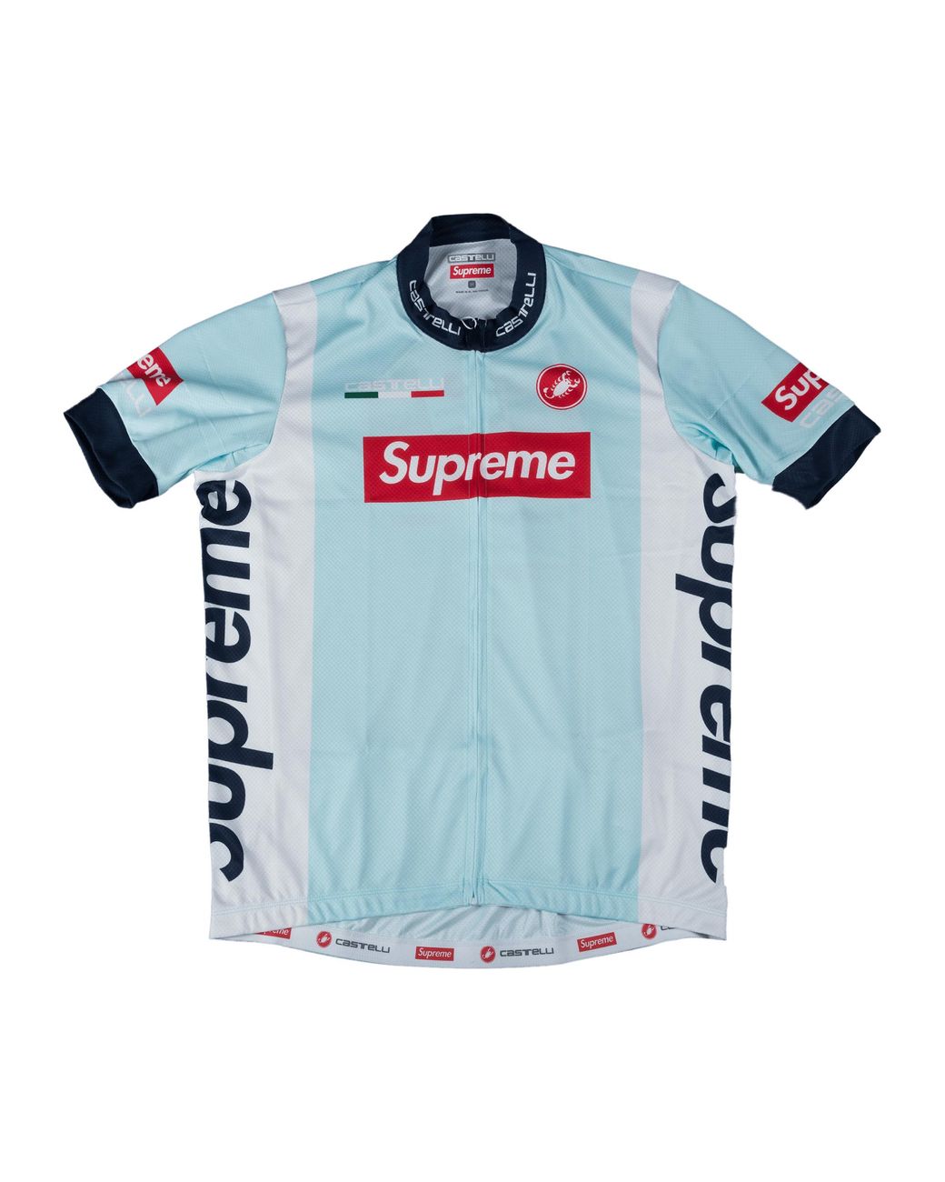 Supreme X Castelli Cycling Jersey 'light Blue' for Men | Lyst