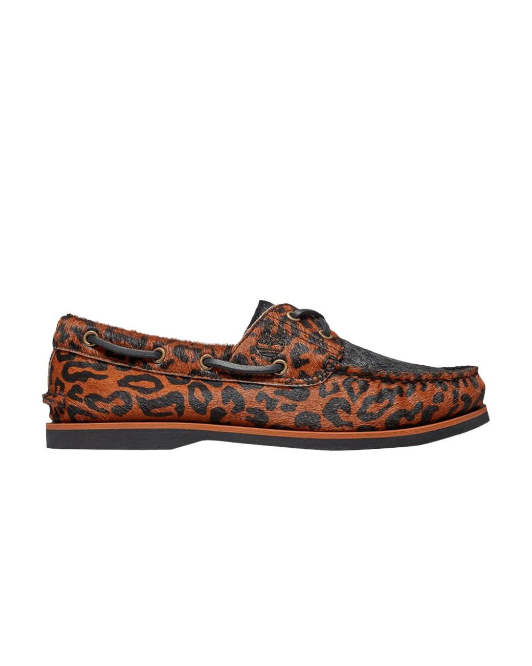 Timberland Wacko Maria X Classic Boat 2 Eye 'leopard' in Brown for