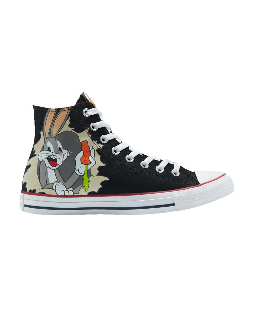 Converse Looney Tunes X Chuck Taylor All Star High '80th Anniversary - Bugs  Bunny's Mischief' in Blue for Men | Lyst