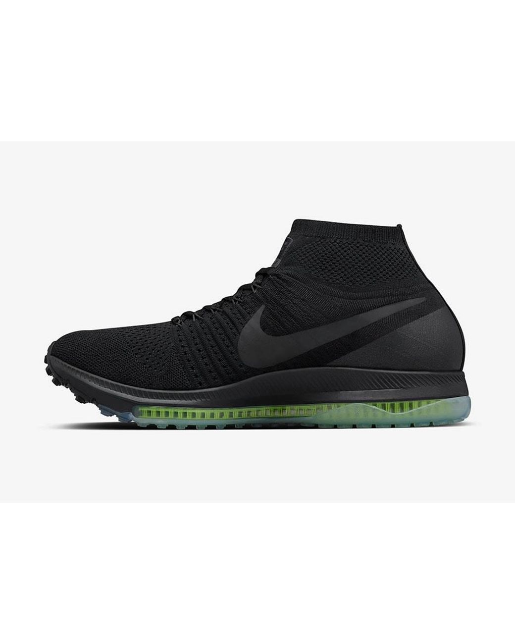 Nike Zoom All Out Flyknit 'black Volt' for Men | Lyst